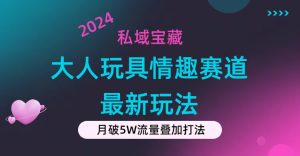 （11541期）私域宝藏：大人玩具情趣赛道合规新玩法，零投入，私域超高流量成单率高-网创电课网
