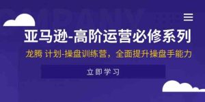 亚马逊高阶运营必修系列，龙腾计划-操盘训练营，全面提升操盘手能力-网创电课网