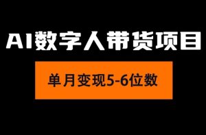 （11751期）2024年Ai数字人带货，小白就可以轻松上手，真正实现月入过万的项目-网创电课网
