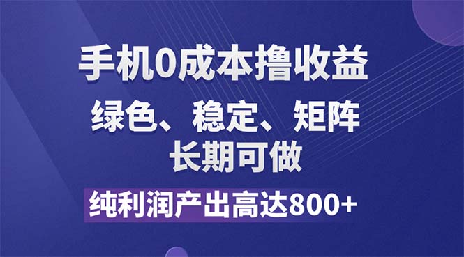 （11976期）纯利润高达800+，手机0成本撸羊毛，项目纯绿色，可稳定长期操作！-网创电课网