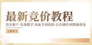 （12012期）竞价教程：真实账户 实战教学 从新手到进阶·后台操作到数据优化-网创电课网
