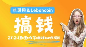 法国闲鱼Leboncoin跨境电商教程：环境邮箱电话解决产品上传及流量，悄悄赚钱-网创电课网