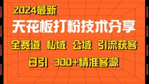 天花板打粉技术分享，野路子玩法 曝光玩法免费矩阵自热技术日引2000+精准客户-网创电课网