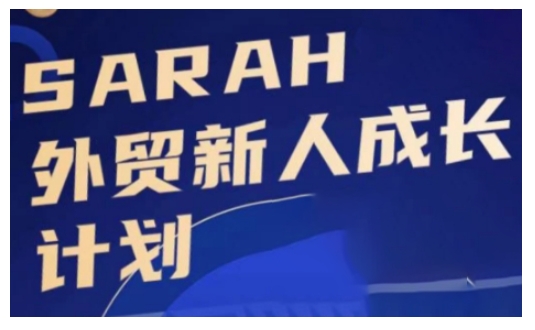 外贸新人成长计划，外贸新人学起来，偷偷让自己变强大-网创电课网