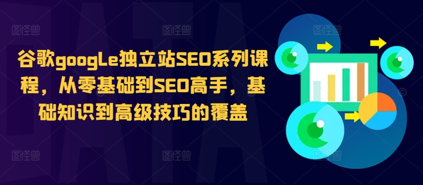 谷歌google独立站SEO系列课程,从零基础到SEO高手,基础知识到高级技巧的覆盖-网创电课网