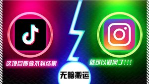 抖音无脑搬运，如果这项目都拿不到结果，你可以退网了-网创电课网