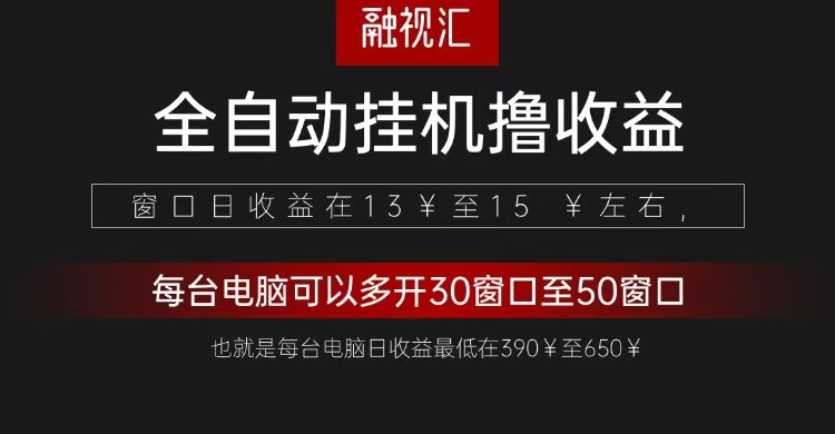 全自动观影看广告撸收益项目（日收益300+）-网创电课网