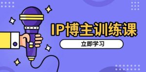 IP博主训练课，定位账号，推荐热门赛道，搭建涨粉架构，拍出更吸粉视频-网创电课网