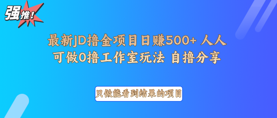 最新项目0撸项目京东掘金单日500＋项目拆解-网创电课网